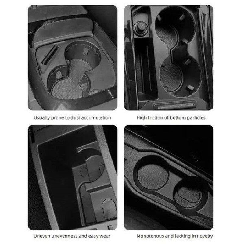 Drink Coasters For Cars Leather Cup Holder Coaster Non-Slip