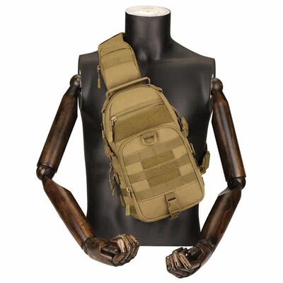 Protector Plus Tactical Sling Chest Pack Molle Military Nylo
