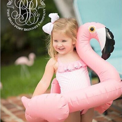 Flamingo childrens swimming circle childrens life buoy bab