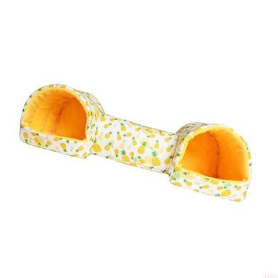 Hamster Bed Toy Guinea Pigs Toy Hamster Rodents Tunnel Soft