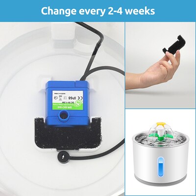 Sponge Filter for Cat Water Fountain Replacement Pet Fountai