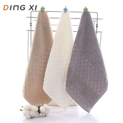 Small square cotton 33*33 white cotton face handkerchief chi