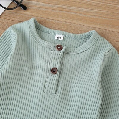 Autumn Newborn Infant Baby Boys Girls Romper Playsuit Overal