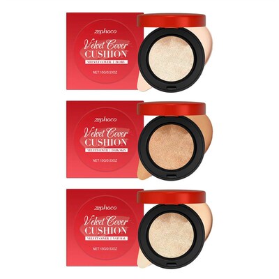 Zephoco Moisturizing Concealing Cushion - Velvet Texture for