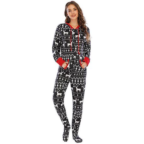 Union print winter print home clothes sleepwear