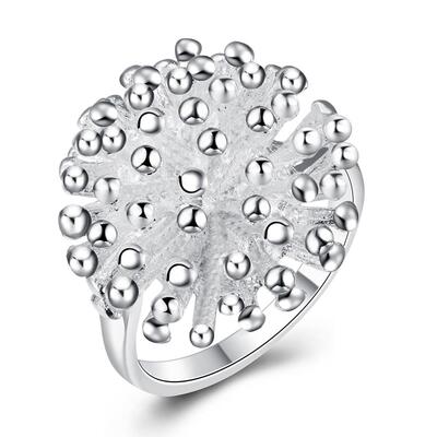 Dropshipping R001 Silver Plated Rings For Women Wedding