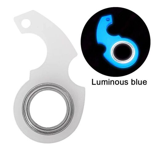 Spinner Sress Toy Keychain Metal Idget Toy Kid Fingertip Spi