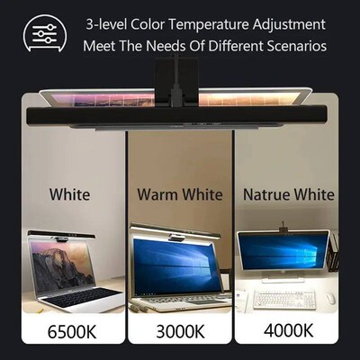 Eye-Care Desk Lamp 50cm LED Computer PC Monitor Screen Light