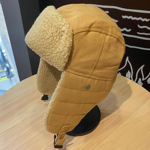 Unisex Men Women Ear Protection Cap Trapper Bomber Warm Troo