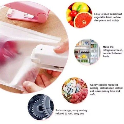 1PCS Mini Heat Bag Sealing Machine Handhold Bags Package