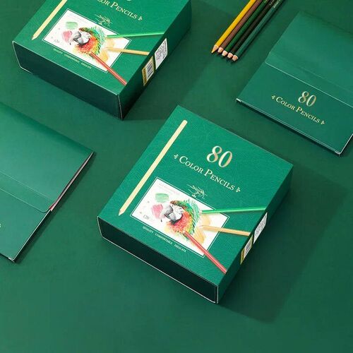 54/80pcs Master Level Professional Colored Pencils Set Drawi