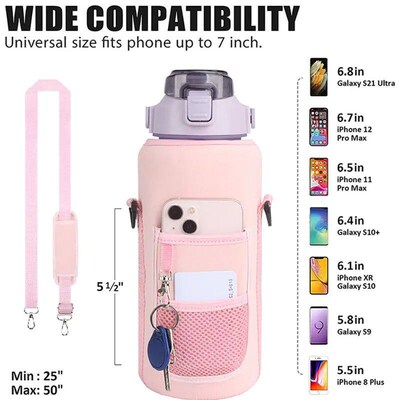 2L Water Bottle ver Insulator Sleeve Bag Tumbler Bottle Case
