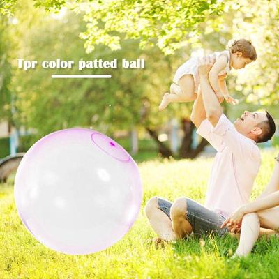 40cm/100cm Rubber Bubble Ball Inflatable Ballon Toys TPR Tr
