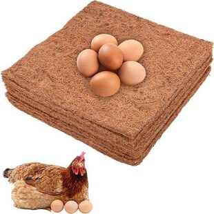 6pcs Chicken Nest Box Liners Chicken Coop Bedding, Poultry