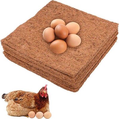 6pcs Chicken Nest Box Liners Chicken Coop Bedding, Poultry
