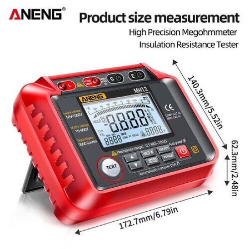 MH12 Insulation Earth Resistance Tester High Precision