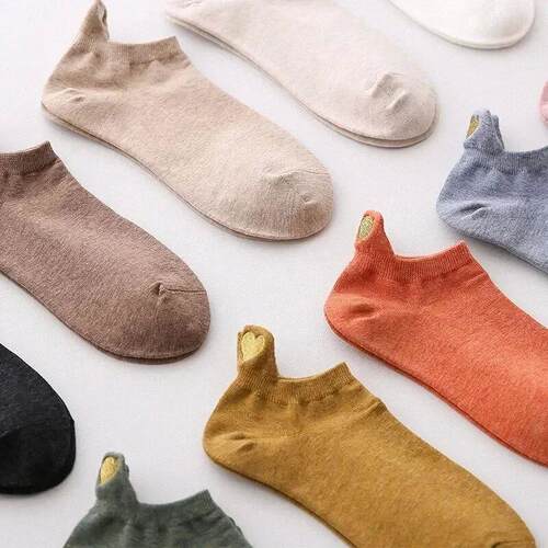 4 Pairs Lot Fashion Socks Women New Spring Color Novelty Gir