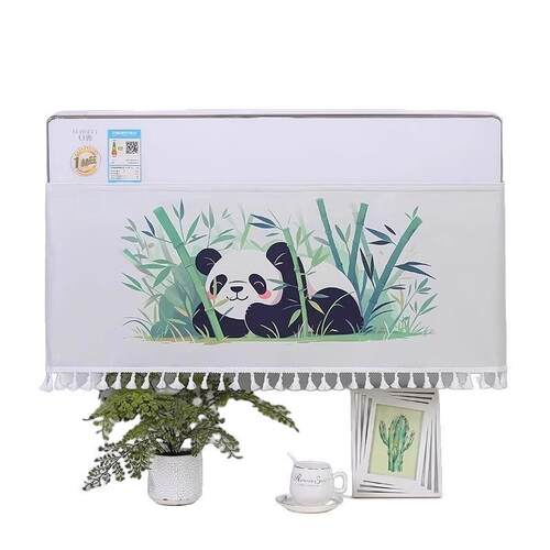 Air conditioner cover and wind shield, fully enclosed hangin