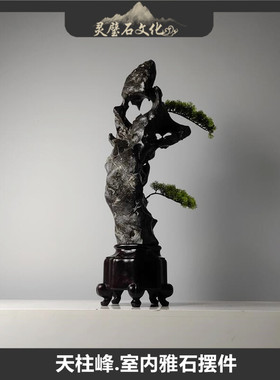 天然太湖石原石奇石观赏石灵璧石中式大小景观石盆景石头庭院摆件