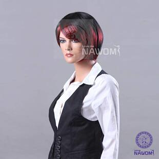 -Personalized highlighted red wig domestic and foreign comme