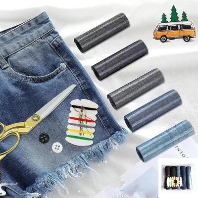 Iron On Denim Clothing Patches rectangle Big Patch for Jeans