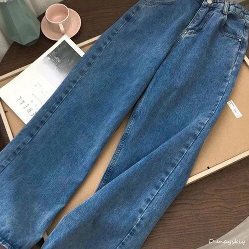 Sreetwear High Waist Womens Fashion Jeans Woman Girls Women