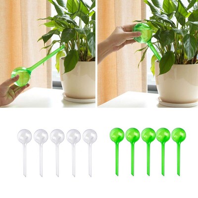 5pcs Automatic Plant Self Watering Water Feeder Plastic PVC