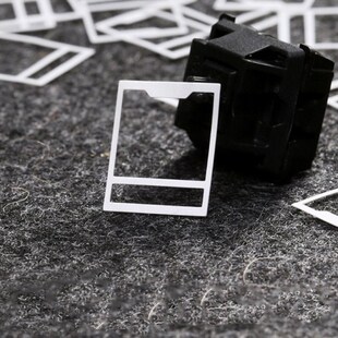 120Pcs 0.3/0.16mm Easy Installation Clear MX Switch Film for