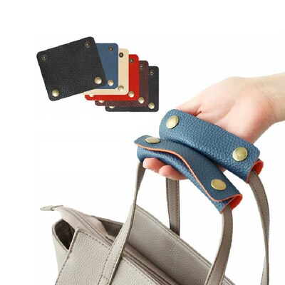 1PC PU Leather Anti-strap Soft Suitcase Grip Protective  Bag
