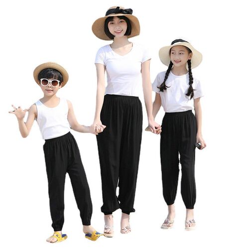 Summer AntiMosquito Pants for Kids Boys Girls Lightweight Lo