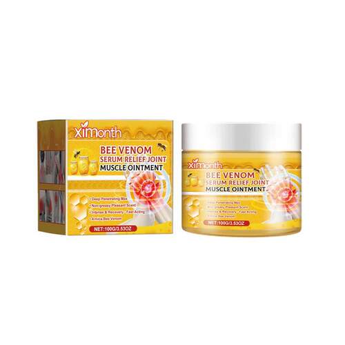 Muscle soreness body care bee venom joint care cream