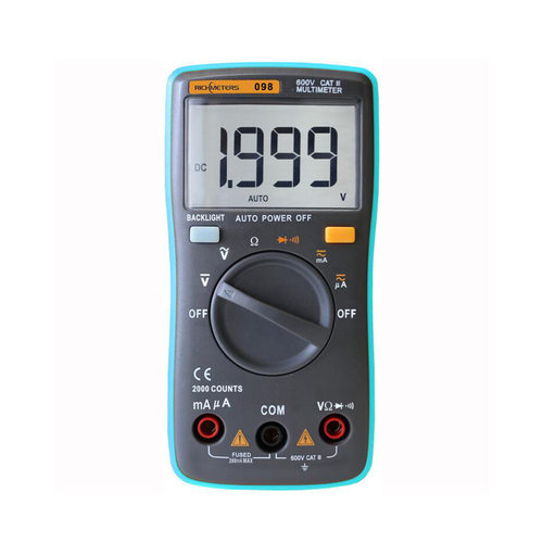 RICHMETERS RM098 LCD Digital Multimeter DMM DC AC Voltage