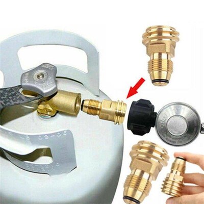 Universal Gas Refill Adapter with Premium Solid Brass