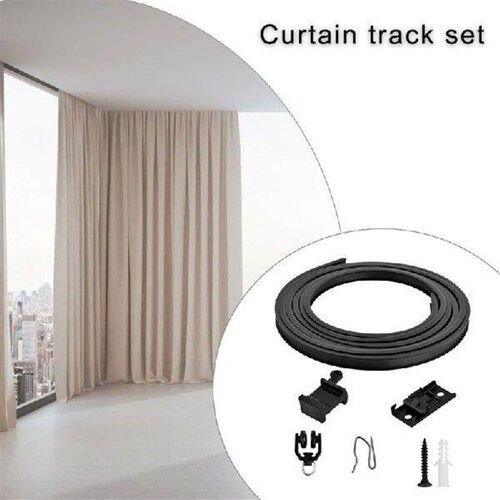 Multipurpose 5 Meter Ceiling Curtain Track Solution with