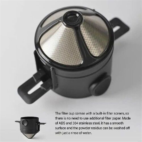 2025 New Stainless Steel Coffee Filter Double Layer Design