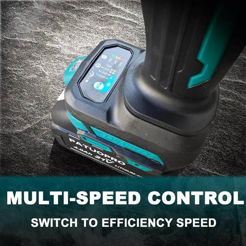 21V Brushless Electric Impact Wrench 2000N.m Max Rechargable