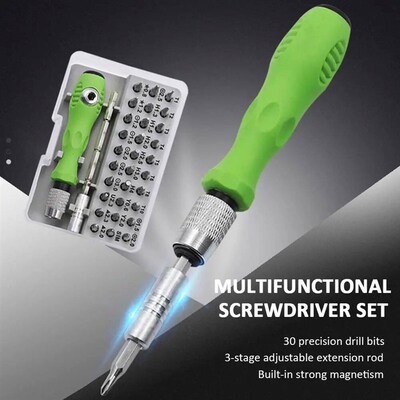 32 in 1 Multifunctional Screwdriver Set with 30 PCS Torx Phi