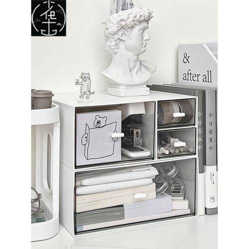 Storage box office plastic wardrobe clothing sorting box收纳