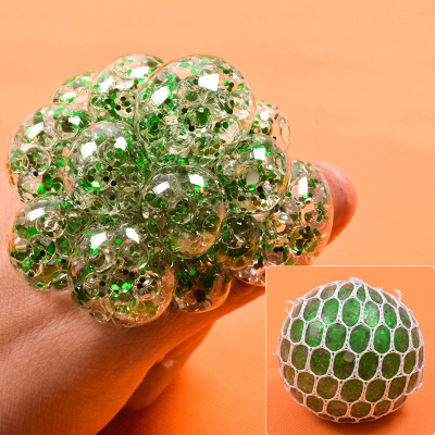 Colorful Grape Ball Antistress Toys Squishy Squish Toy