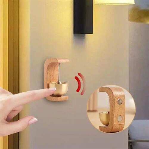 New Door Bell Wooden Wind Chimes Wireless Doorbell Entrance