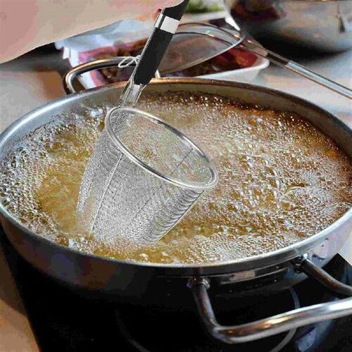 Steel Wire Spaghetti Pasta Black Spoons Wooden Fettuccine