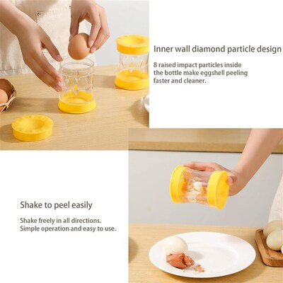 Boiled Egg Peeler sheller egg shell opener opening tool