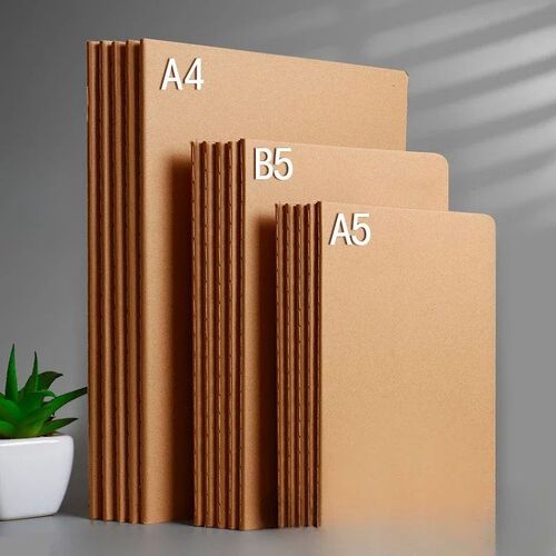 A4 B5 A5 Kraft Paper Notebook To-do Planner Notepad Book Vin