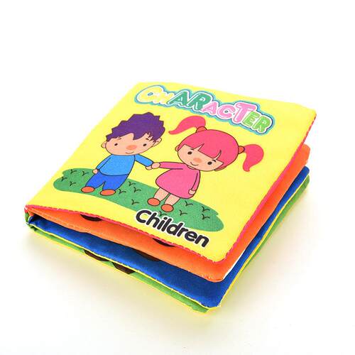 Baby Toys Soft Cloth Books Rustle Sound Infant Educational