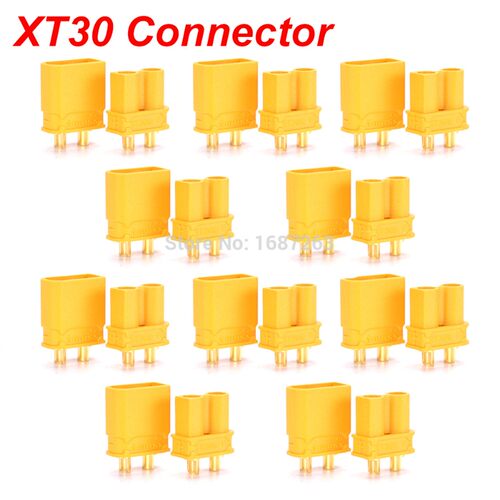 10 Pairs XT30 XT30U XT60 XT60H XT90 EC2 EC3 EC5 T Plug