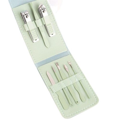 Home Beauty Nail Art Tools Matcha Green 8-piece Nail Clipper