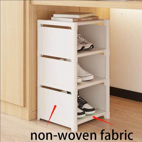 Multi-Layer Stackable Shoe Cabinet Simple Shoes Storage Rack