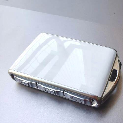 Fashion Chrome-plated Zinc Alloy Car Key Case Key Modificati