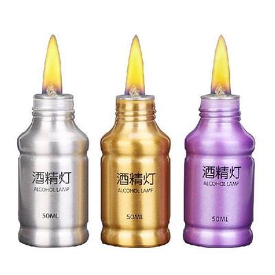 Portable Metal Mini Alcohol Lamp Lab Equipment Heating