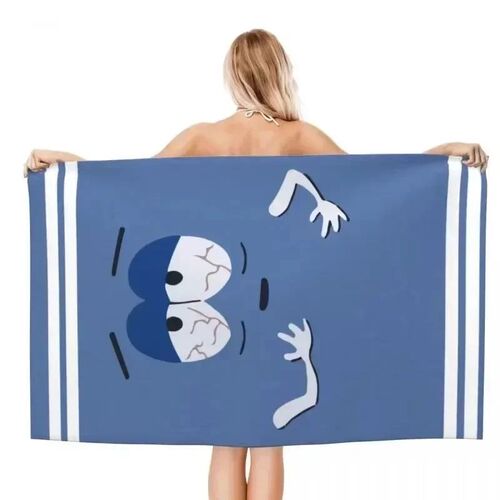 Cartoon Funny Towelie Beach Towel No Sand Free Quick Dry Sur